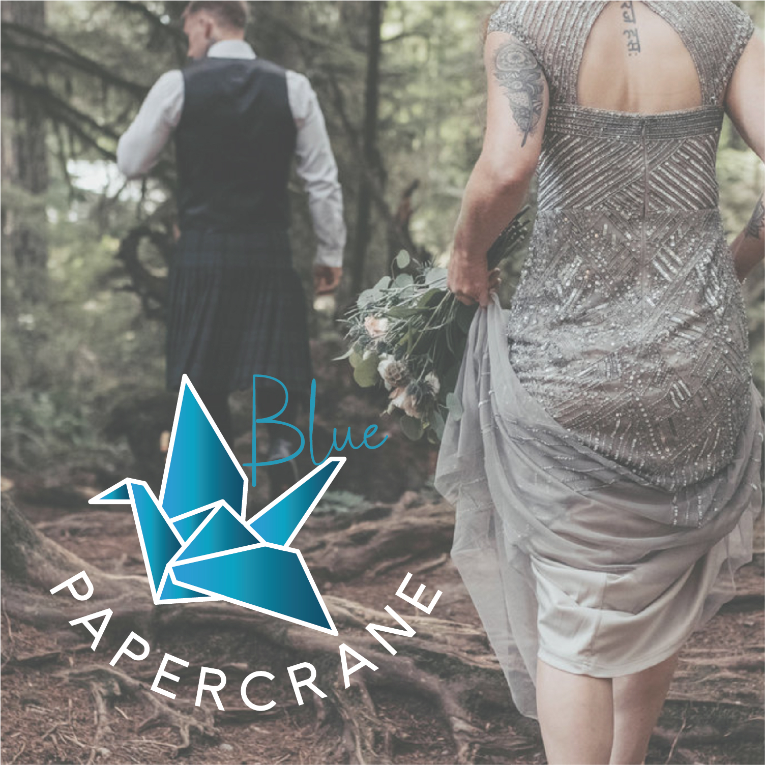 BLUE PAPERCRANE by bl3nd design graphic design agency in abbotsford british columbia canada