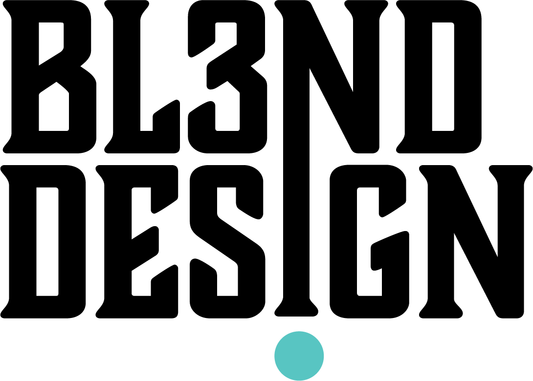 bl3nd design footer logo