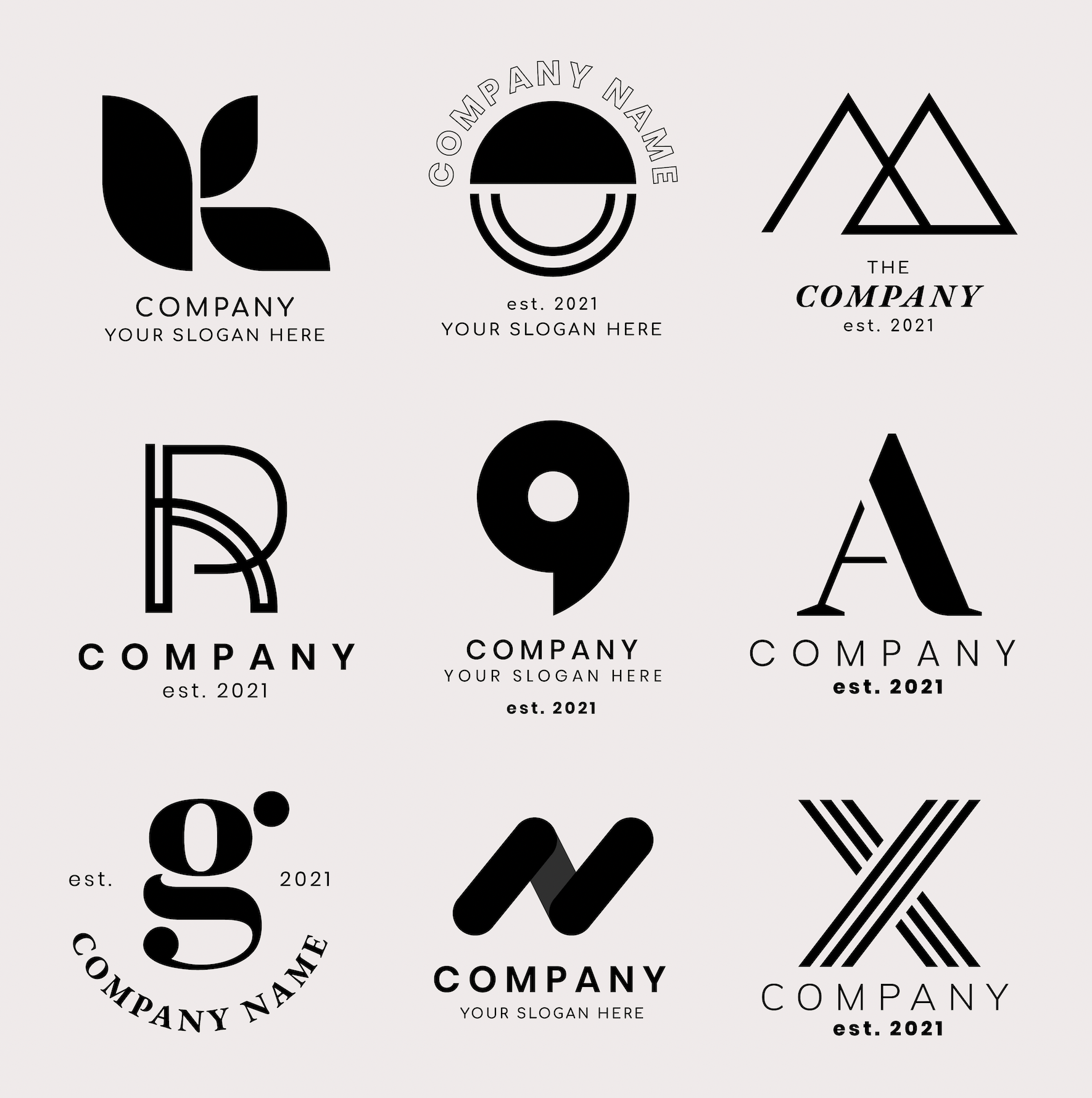 minimalist graphic design for digital business