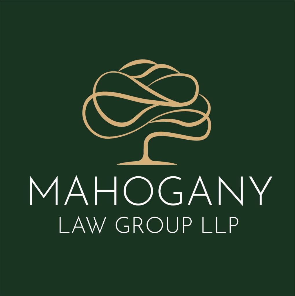 Mahogany Law Logo Design and Branding Assets